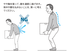 こぎっくり腰を予防するパワーポジション